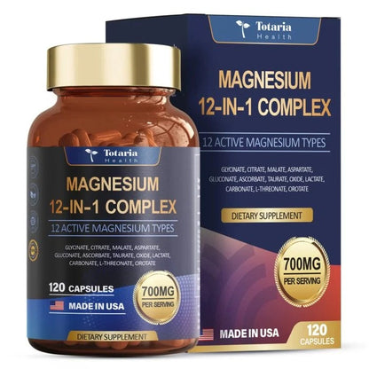 12 in 1 Magnesium Complex Capsules